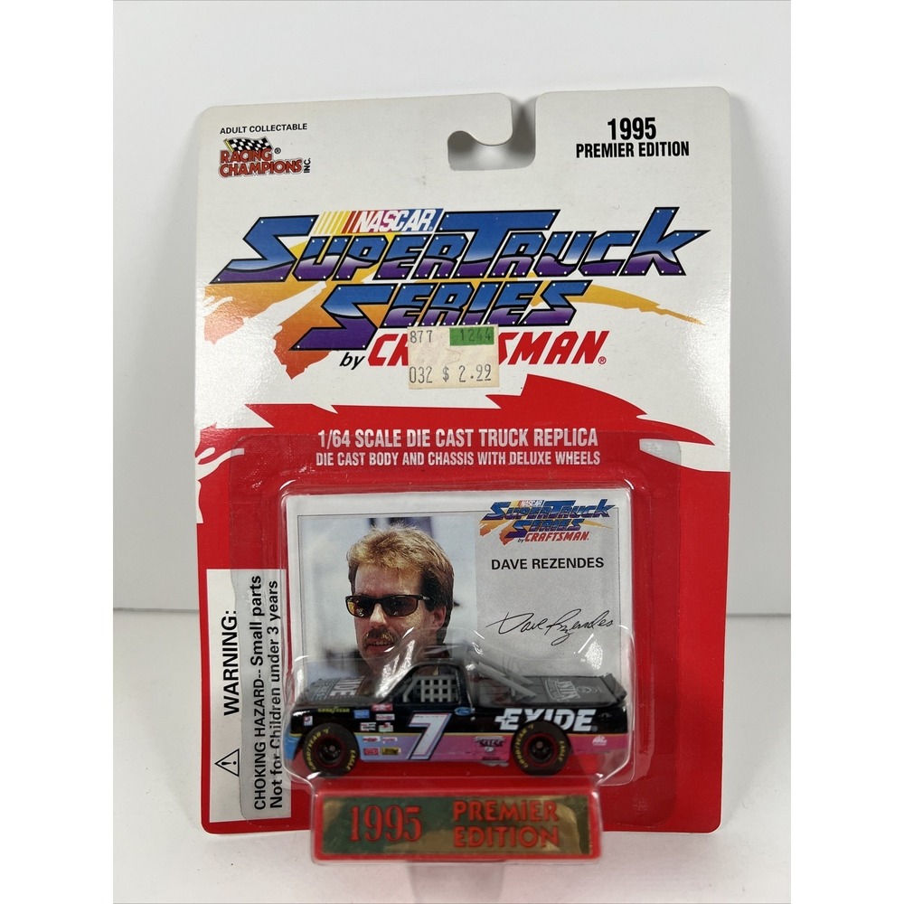 NOS 1995‎ Racing Champions NASCAR Super Truck Series #7 Dave Rezendes 1:64 (2)